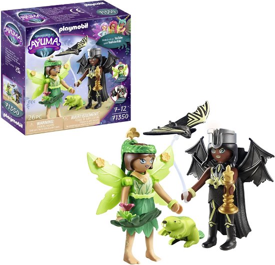 Cover for Playmobil · Forest Fairy &amp; Bat Fairy With Soul Animals (71350) (Toys)