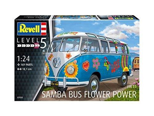 Volkswagen T1 Samba Bus FP Revell: schaal 1:24 (07050) - Revell - Marchandise - Revell - 4009803070506 - 