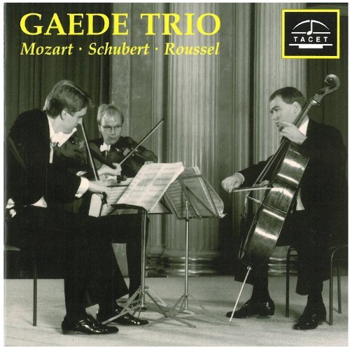 Cover for Schubert / Mozart / Roussel / Gaede Trio · Gaede Trio Plays Mozart &amp; Schubert &amp; Roussel (CD) (1996)