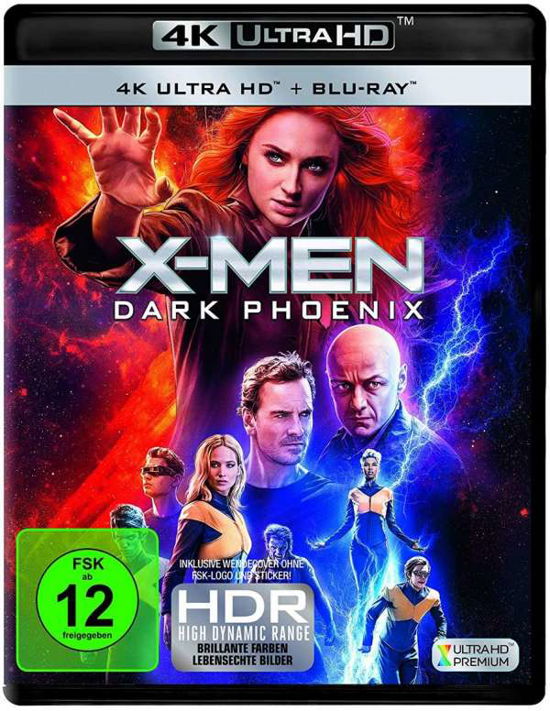 Cover for X-Men - Dark Phoenix (4K UHD Blu-ray) (2019)