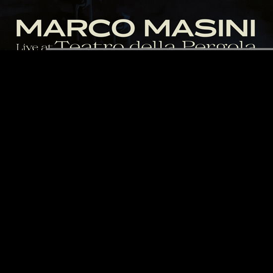 Cover for Marco Masini · Live At Teatro Della Pergola (LP) (2022)