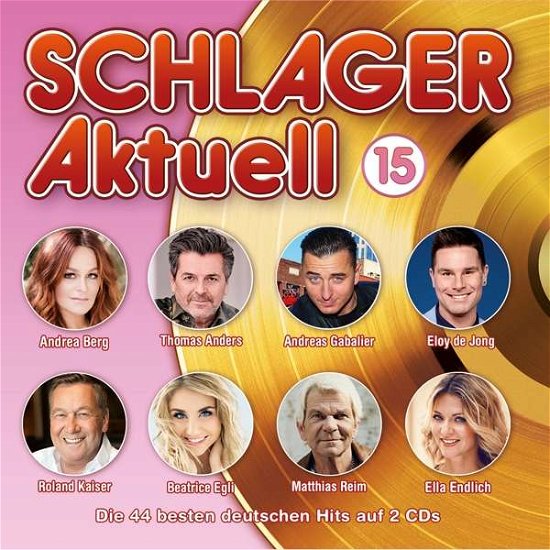 Schlager Aktuell 15 - Various Artists - Musik - TELAMO - 4053804313506 - 31 maj 2019