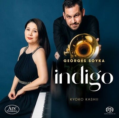 Cover for Soyka, Georges / Kyoko Kashii · Indigo (CD) (2023)