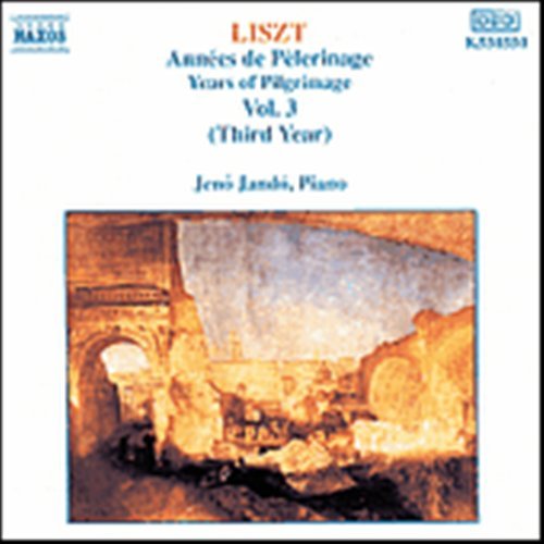 Cover for Jenö Jando · * Années De Pelerinage 3.Jahr (CD) (1992)