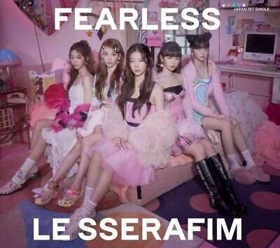 Cover for Le Sserafim · Fearless - Version B (CD/DVD) [Japan Import edition] (2023)