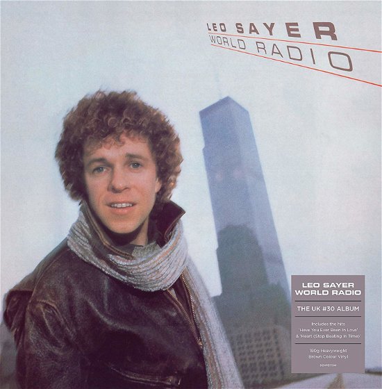 Cover for Leo Sayer · World Radio (Brown Vinyl) (LP) [Coloured edition] (2020)