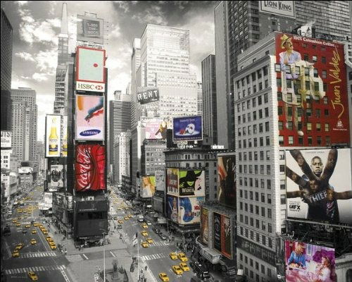 Cover for New York · New York: Times Square 2 (Poster Mini 40x50 Cm) (MERCH)