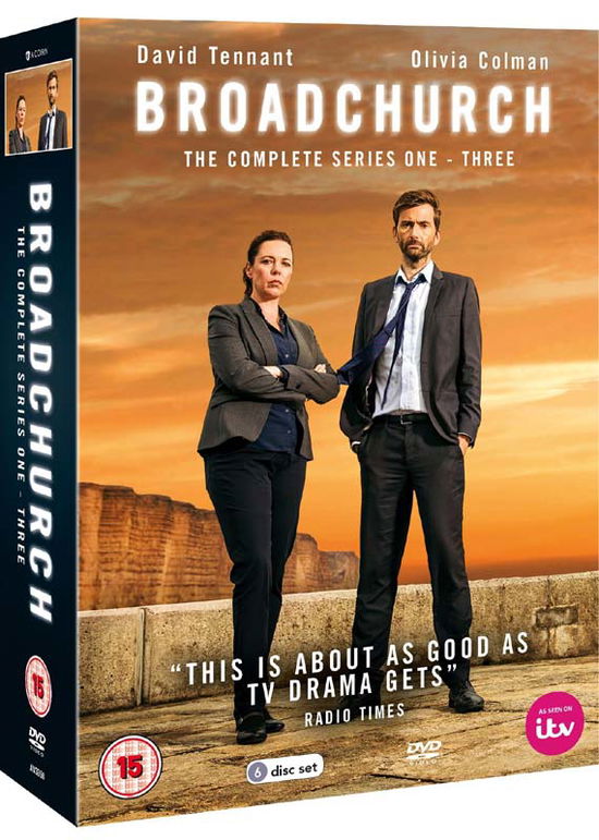 Broadchurch Series 1-3 Boxed Set - Broadchurch - Series 1-3 - Elokuva - ACORN - 5036193033506 - maanantai 24. huhtikuuta 2017