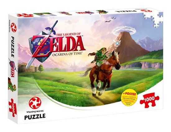 The Legend Of Zelda Ocarina Of Time 1000Pc Jigsaw Puzzle - The Legend of Zelda - Brettspill - THE LEGEND OF ZELDA - 5036905029506 - 30. mars 2022
