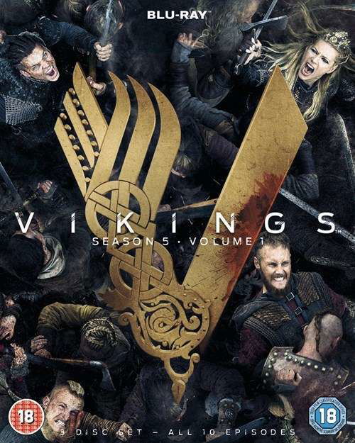 Cover for Vikings: Season 5 - Volume 1 ( · Vikings Season 5 Volume 1 (Blu-ray) (2018)