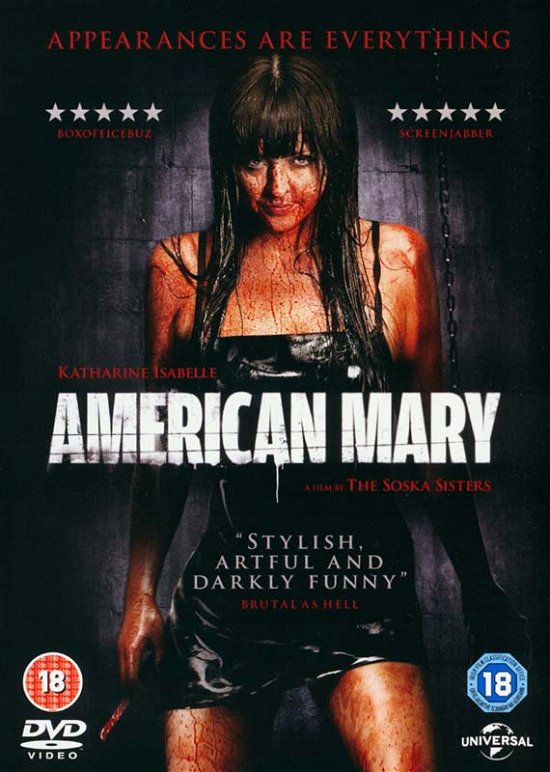 American Mary - American Mary DVD - Elokuva - Universal Pictures - 5050582923506 - maanantai 21. tammikuuta 2013
