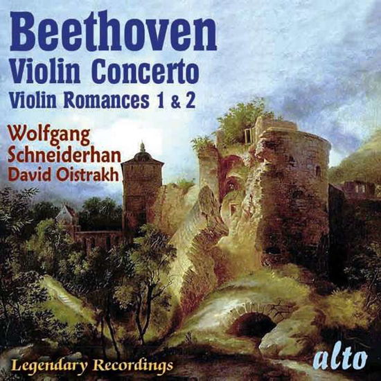 Violin Concerto / Romances 1 & 2 Alto Klassisk - Wolfgang Schneiderhahn / David Oistrakh m.fl. - Musiikki - DAN - 5055354413506 - keskiviikko 1. maaliskuuta 2017