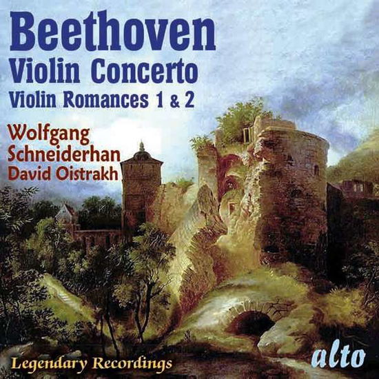 Violin Concerto / Romances 1 & 2 Alto Klassisk - Wolfgang Schneiderhahn / David Oistrakh m.fl. - Musik - DAN - 5055354413506 - 1. marts 2017