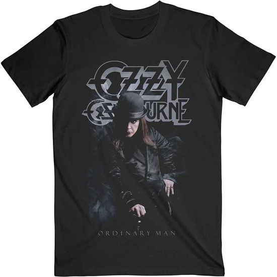 Ozzy Osbourne Unisex T-Shirt: Ordinary Man Standing - Ozzy Osbourne - Merchandise -  - 5056368611506 - 