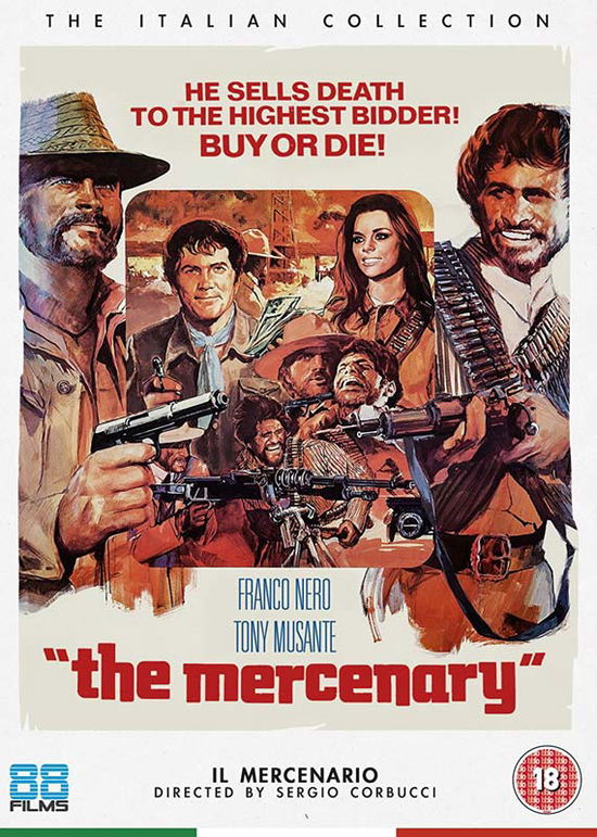 The Mercenary - The Mercenary - Elokuva - 88Films - 5060103798506 - maanantai 8. tammikuuta 2018