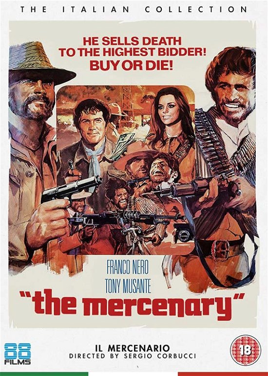 Cover for The Mercenary (DVD) (2018)