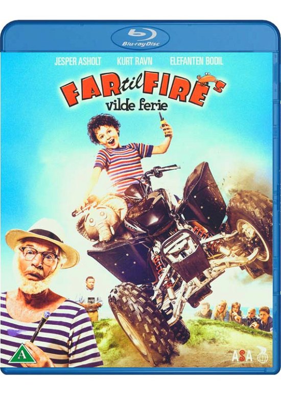 Cover for Jesper Asholt / Kurt Ravn · Far til Fires Vilde Ferie (Blu-ray) (2016)