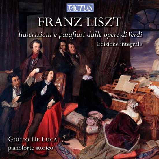 Cover for Giulio De Luca · Listztranscriptions (CD) (2013)