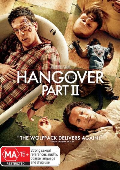 Cover for The Hangover Part 2 (DVD) (2011)