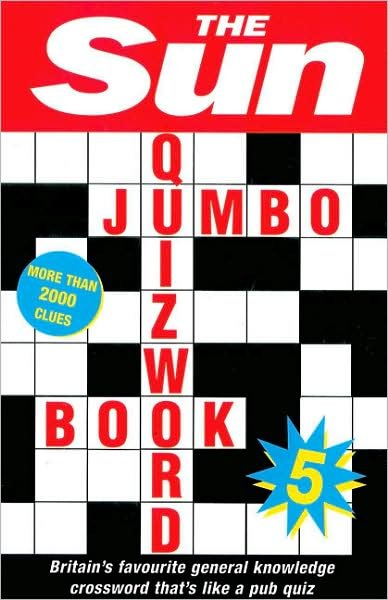 Sun Jumbo Quizword Book 5 - The Sun Puzzle Books - The Sun - Boeken - HarperCollins Publishers - 9780007264506 - 4 augustus 2008