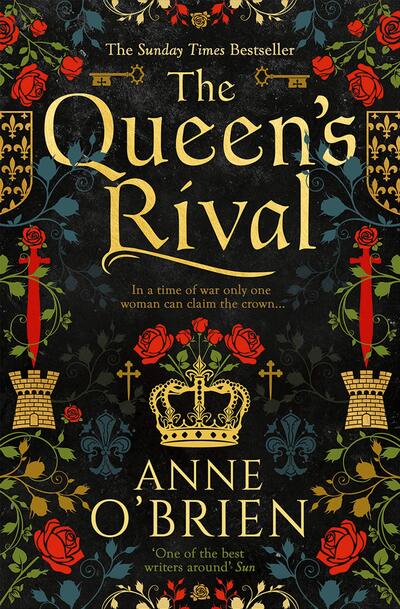 Cover for Anne O'Brien · The Queen's Rival (Paperback Book) (2020)