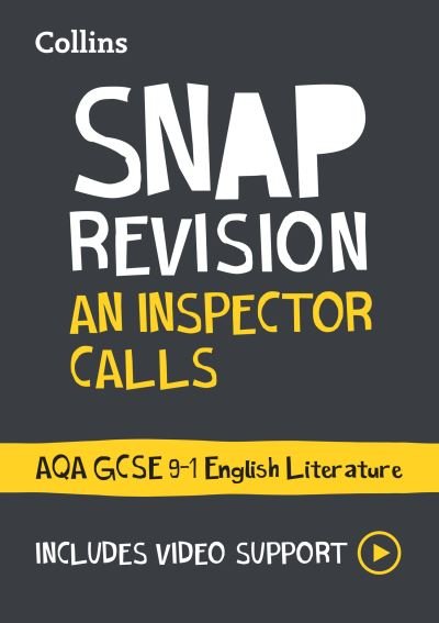 Cover for Collins GCSE · An Inspector Calls: AQA GCSE 9-1 English Literature Text Guide: Ideal for the 2024 and 2025 Exams - Collins GCSE Grade 9-1 SNAP Revision (Paperback Book) (2022)