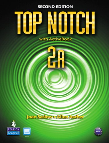 Cover for Saslow · Top Notch 2A Split: Student Book (Book) (2011)