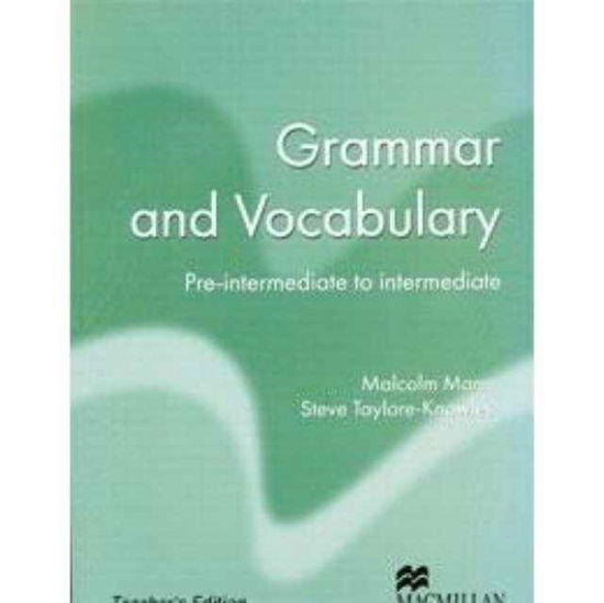 Destination B1 Grammar & Volcabulary Teacher's Edition Russia - Malcolm Mann - Books - Macmillan Education - 9780230716506 - April 18, 2008