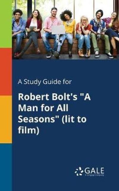 Cover for Cengage Learning Gale · A Study Guide for Robert Bolt's &quot;A Man for All Seasons&quot; (Paperback Bog) (2018)