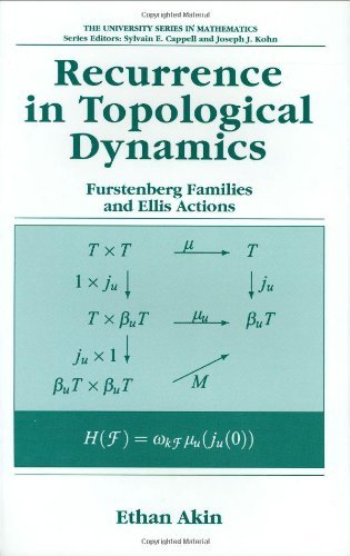 Cover for Ethan Akin · Recurrence in Topological Dynamics: Furstenberg Families and Ellis Actions - University Series in Mathematics (Hardcover bog) [1997 edition] (1997)