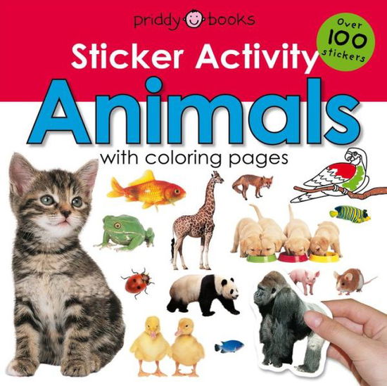 Cover for Roger Priddy · Sticker Activity Animals: Over 100 Stickers with Coloring Pages - Sticker Activity Fun (Paperback Book) (2018)