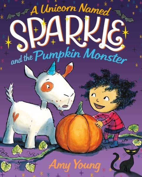 A Unicorn Named Sparkle and the Pumpkin Monster - A Unicorn Named Sparkle - Amy Young - Livros - Farrar, Straus and Giroux (BYR) - 9780374308506 - 14 de julho de 2020