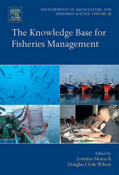 Cover for Lorenzo Motos · The Knowledge Base for Fisheries Management - Developments in Aquaculture and Fisheries Science (Hardcover Book) (2006)