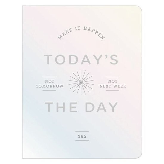 Cover for Galison · Today's the Day Holographic Deluxe Pocket Undated Planner (Calendar) (2017)