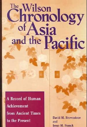 Cover for HW Wilson · Wilson Chronology of Asia and the Pacific (Hardcover Book) [1st edition] (1999)