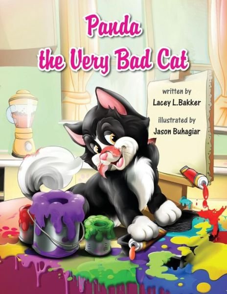 Cover for Lacey L Bakker · Panda the Very Bad Cat (Paperback Book) (2016)