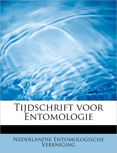 Cover for Nederlandse Entomologische Vereniging · Tijdschrift Voor Entomologie (Paperback Book) (2009)