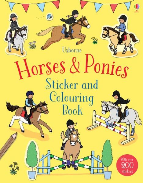 Cover for Fiona Patchett · Horses &amp; Ponies Sticker and Colouring Book - Sticker &amp; Colouring book (Paperback Book) (2016)