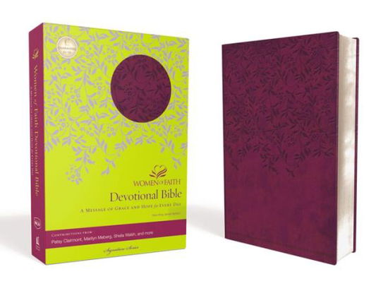 Cover for Women of Faith · Women of Faith Devotional Bible-nkjv: a Message of Grace and Hope for Every Day (Leather Book) [Plum Imitation] (2012)