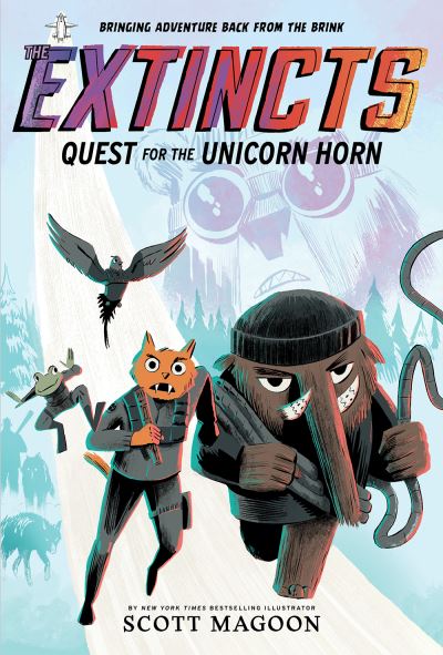 Cover for Scott Magoon · The Extincts: Quest for the Unicorn Horn (The Extincts #1) - The Extincts (Paperback Bog) (2022)