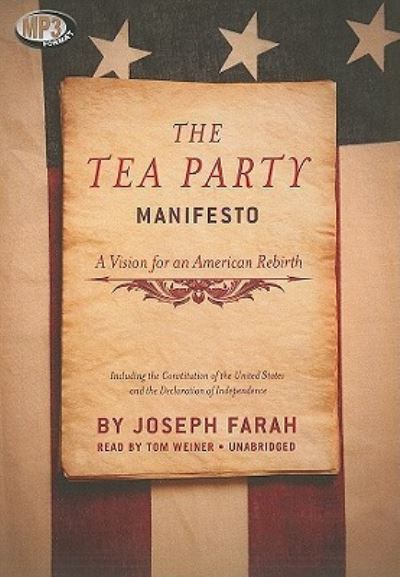 Cover for Joseph Farah · The Tea Party Manifesto (CD) (2010)