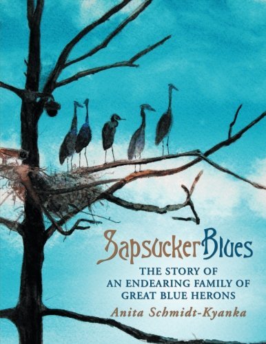 Cover for Anita Schmidt-kyanka · Sapsucker Blues: the Story of an Endearing Family of Great Blue Herons (Paperback Book) (2013)
