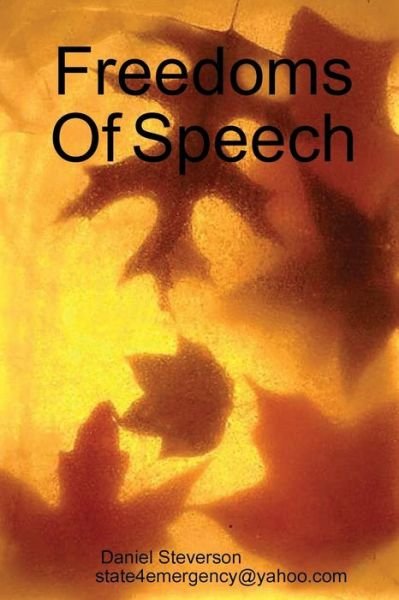 Cover for Daniel Steverson · Freedoms of Speech (Paperback Bog) (2015)