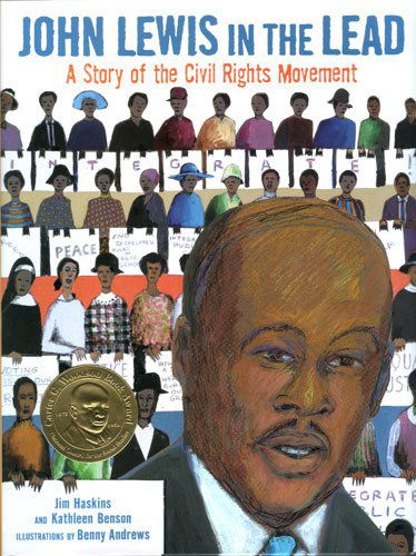 Cover for Jim Haskins · John Lewis In The Lead: A Story of the Civil Rights Movement (Hardcover Book) (2007)