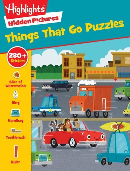 Cover for Highlights Press · Things That Go Puzzles - Hidden Pictures (Taschenbuch) (2020)