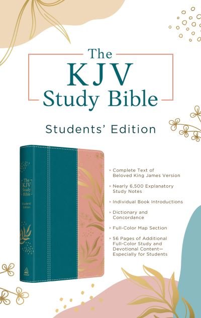Cover for Christopher D. Hudson · KJV Study Bible--Students' Edition [Tropical Botanicals] (Book) (2023)