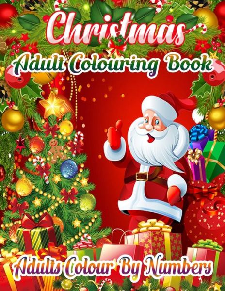 Cover for Rainbow Publishing · Christmas Adult Colouring Book Adults Colour by Numbers (Book) (2019)