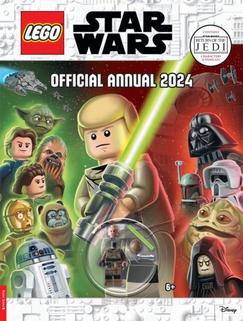 LEGO® Star Wars™: Return of the Jedi: Official Annual 2024 (with Luke Skywalker minifigure and lightsaber) - LEGO® Minifigure Activity - Lego® - Kirjat - Michael O'Mara Books Ltd - 9781780559506 - torstai 31. elokuuta 2023