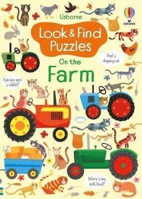 Look and Find Puzzles On the Farm - Look and Find Puzzles - Kirsteen Robson - Books - Usborne Publishing Ltd - 9781803702506 - May 26, 2022