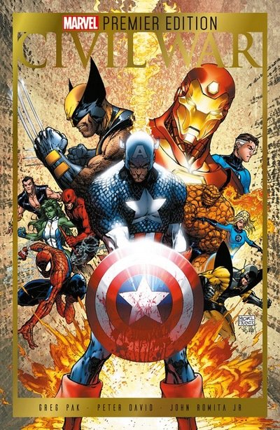 Cover for Mark Millar · Marvel Premium: Civil War (Inbunden Bok) (2017)